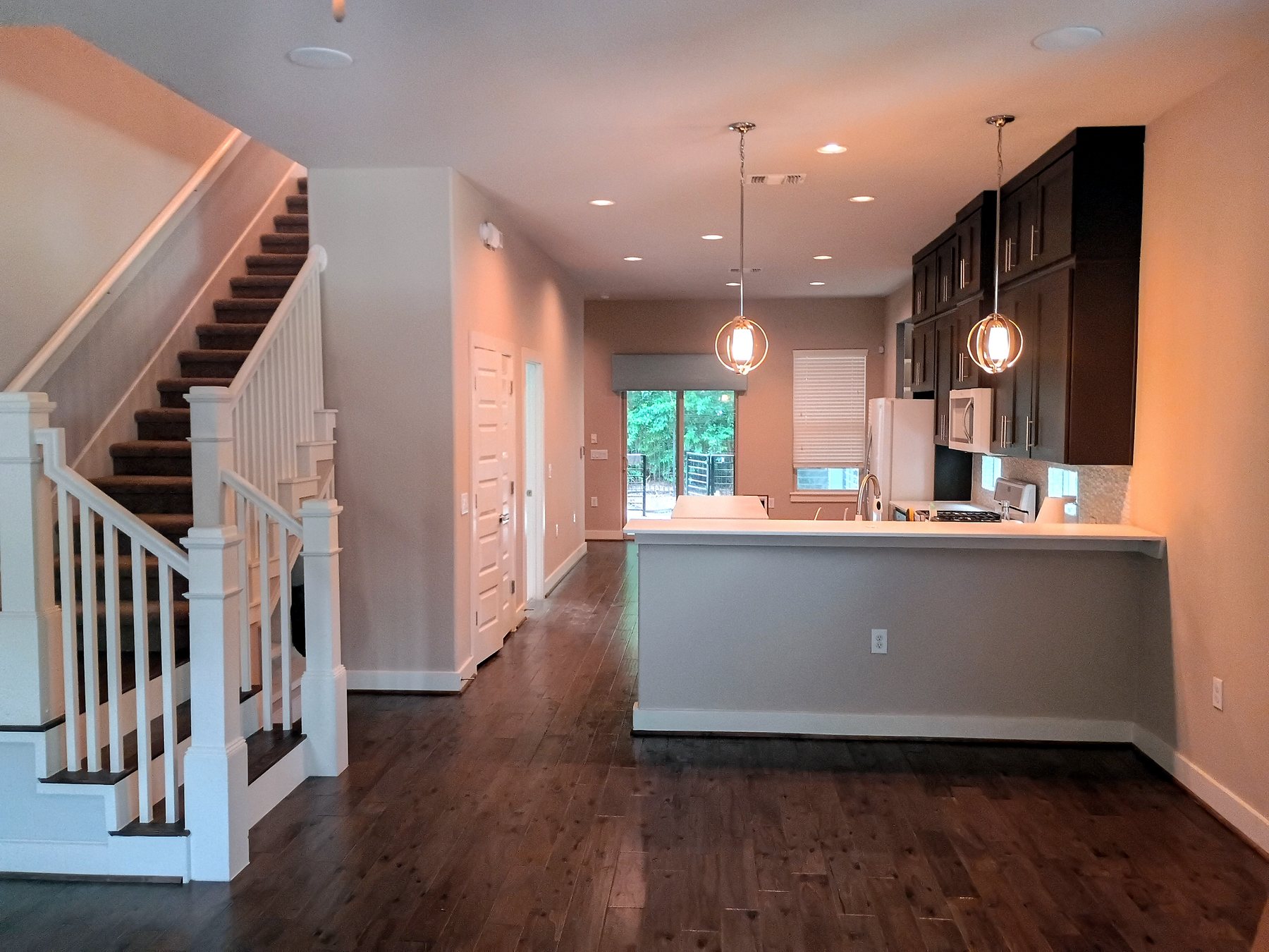 Finished Austin-area home after interior painting, finish touch-ups, general repairs, and final make-ready punch-list completion